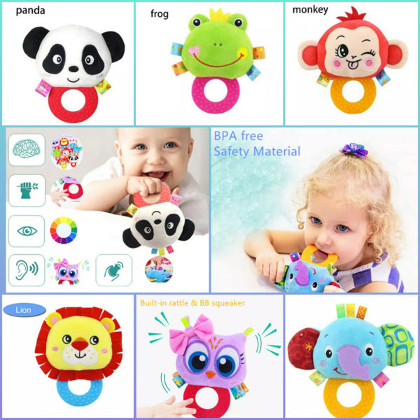 panda bear fruit teether set