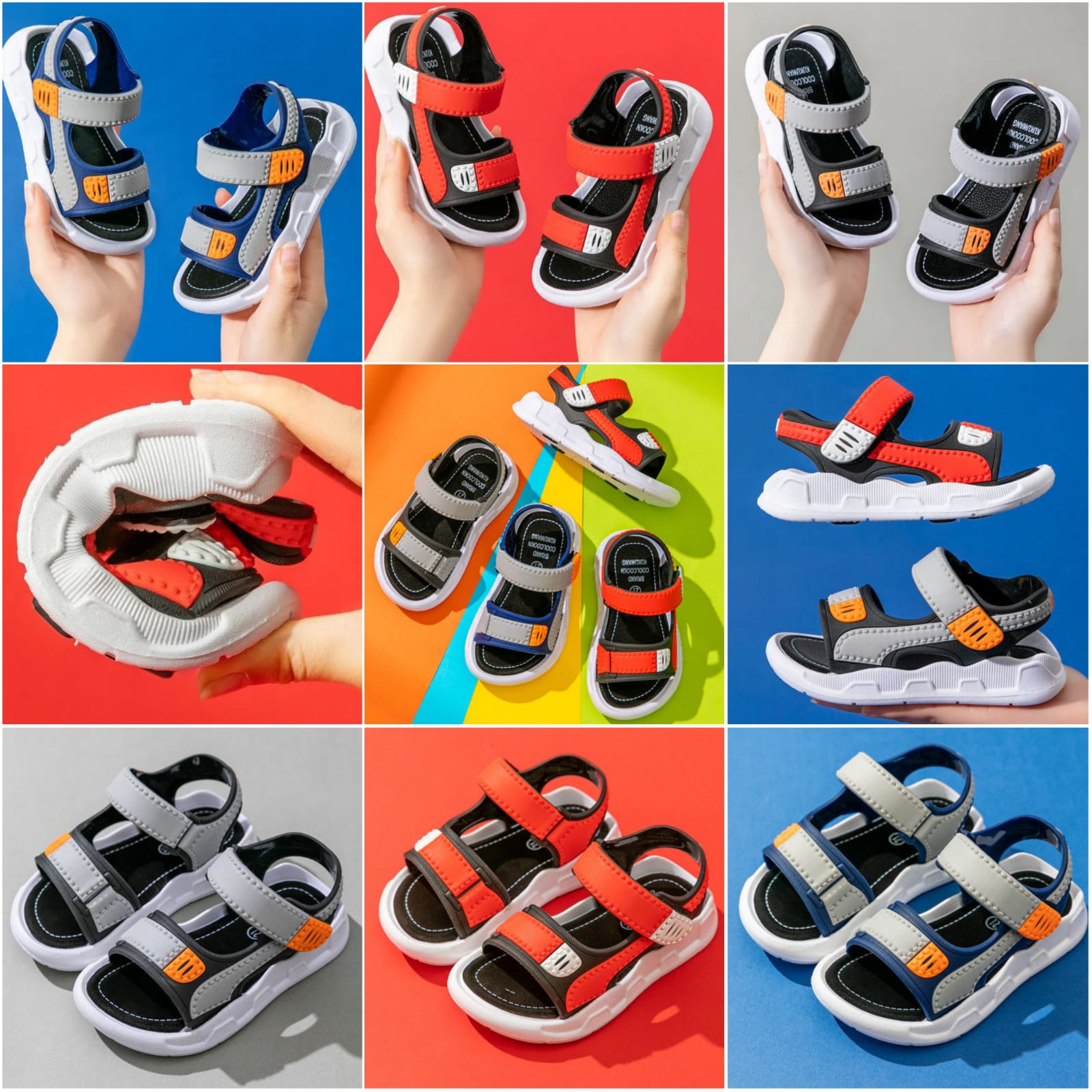 Levmjia Toddler Shoes Sandals Baby Kids Girls Boys Clearance Flame Pattern  Casual Breathable Cool Non-slip Sandals - Walmart.com